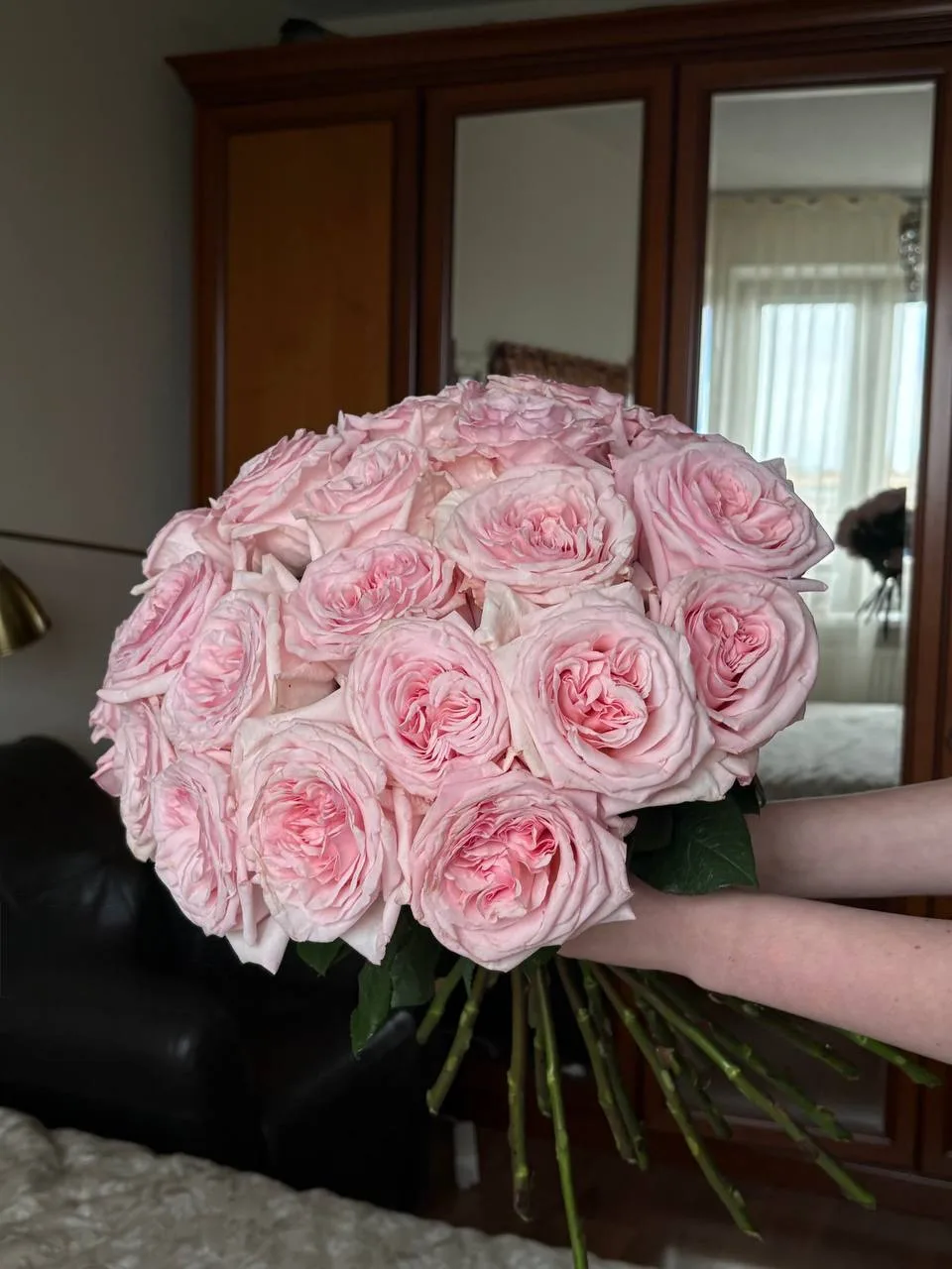 Букет из роз pink ohara